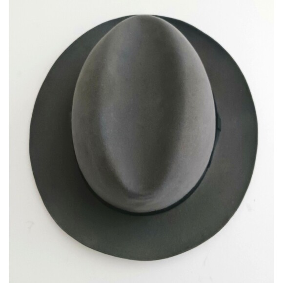 VTG Phil Forstadt Platinum Gray Beaver Stately Fedora Sz L - Picture 3 of 14